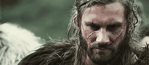 Vikingo cicatriz Rollo